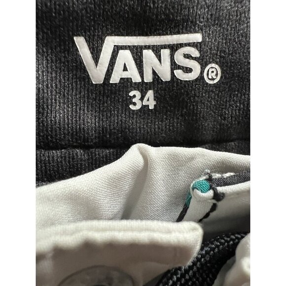 VANS Board Shorts ERA 4 way stretch surf black palms open shade 34 beach - Picture 4 of 9